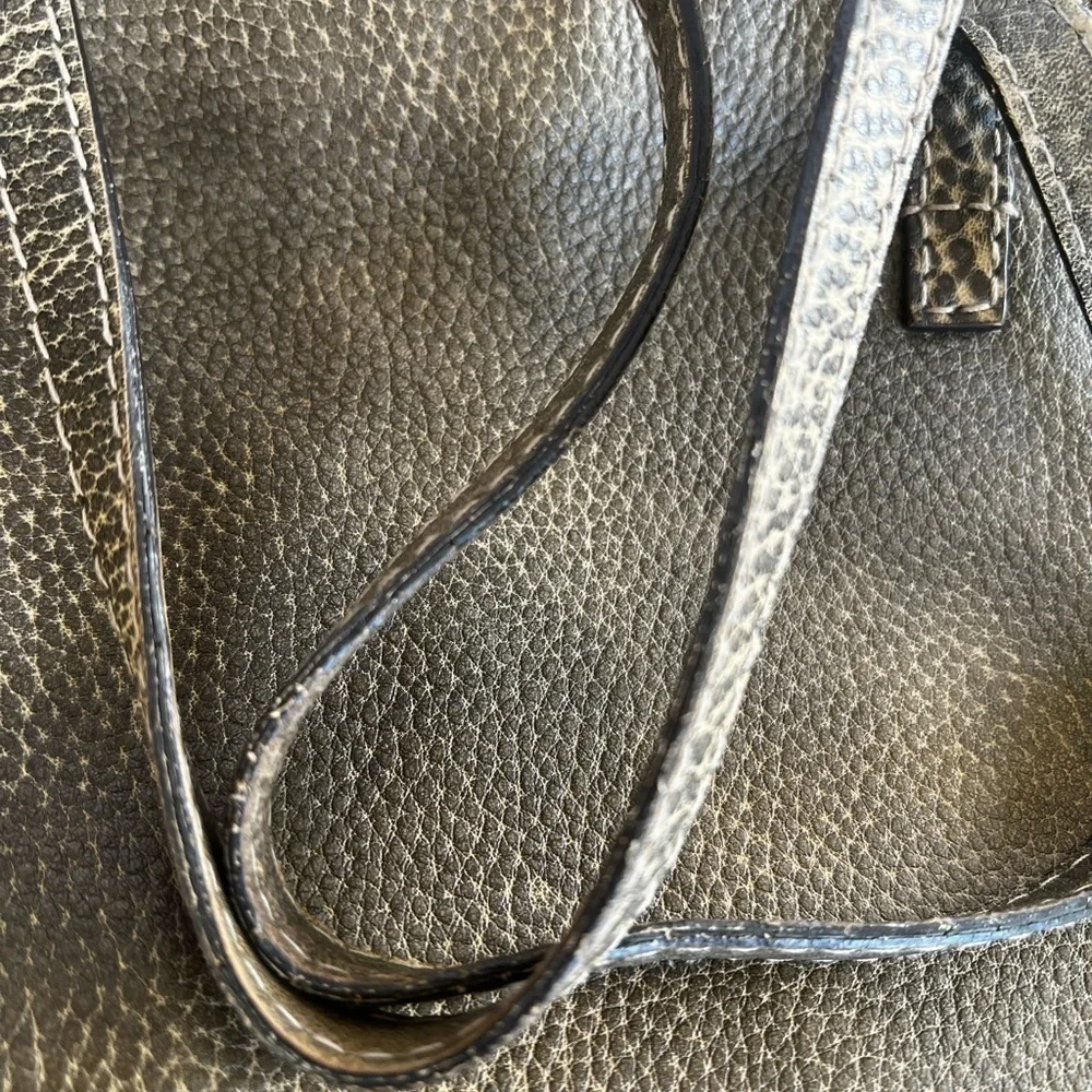 Distressed Bamboo Gucci Tote